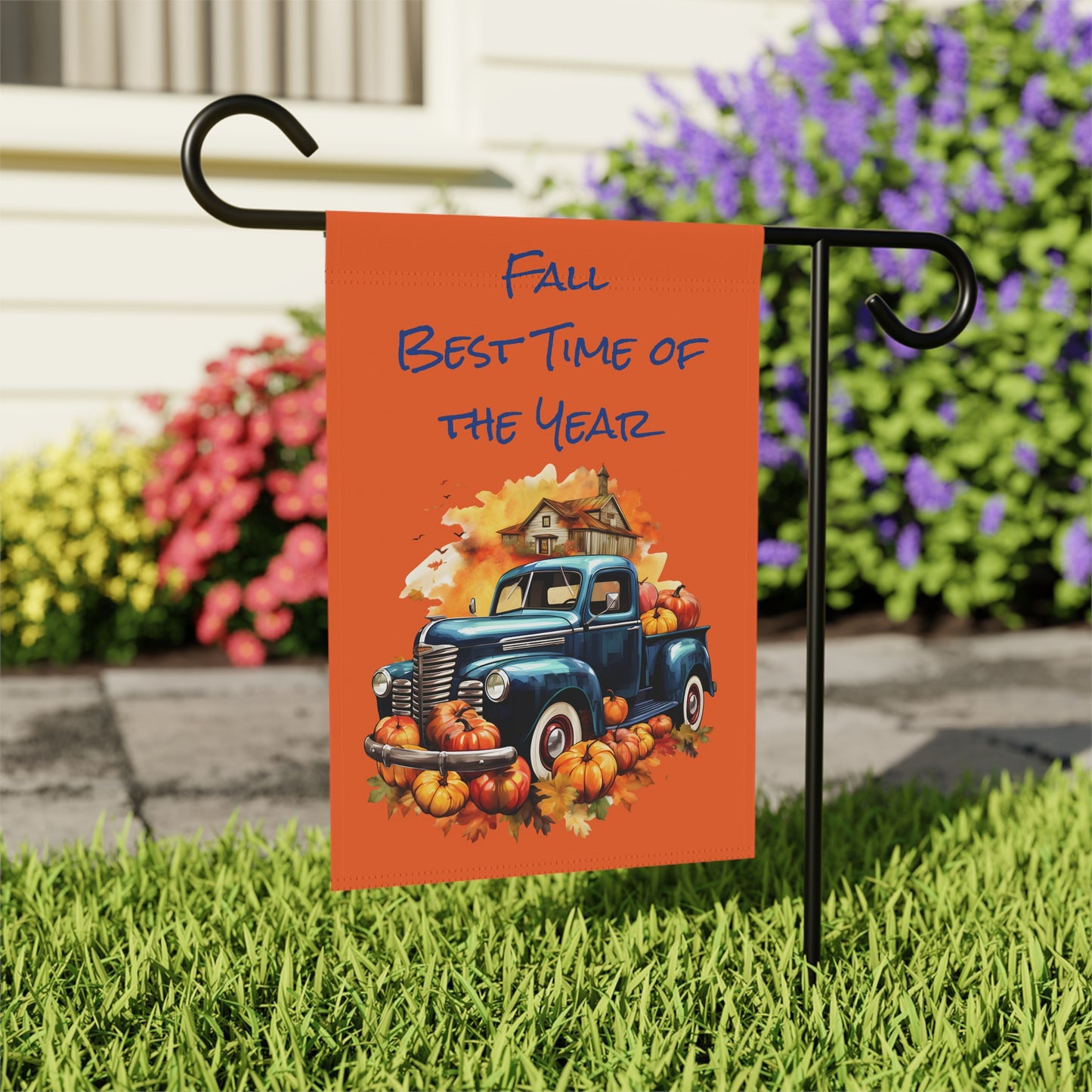 Fall Best Time of the Year- Garden & House Banner