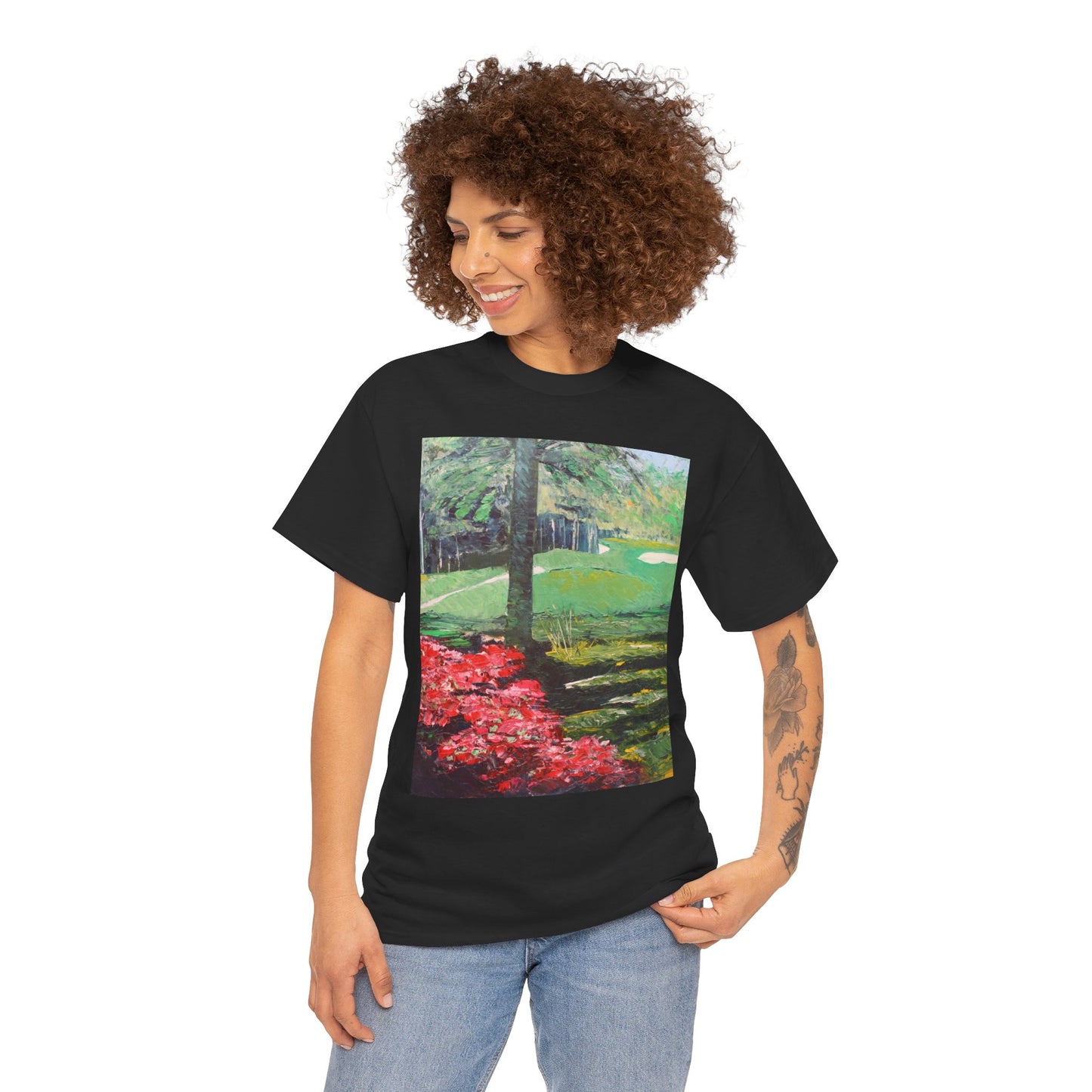 Masters Golf Course- Amazing Unisex Heavy Cotton Short Sleeve Tee Shirts!
