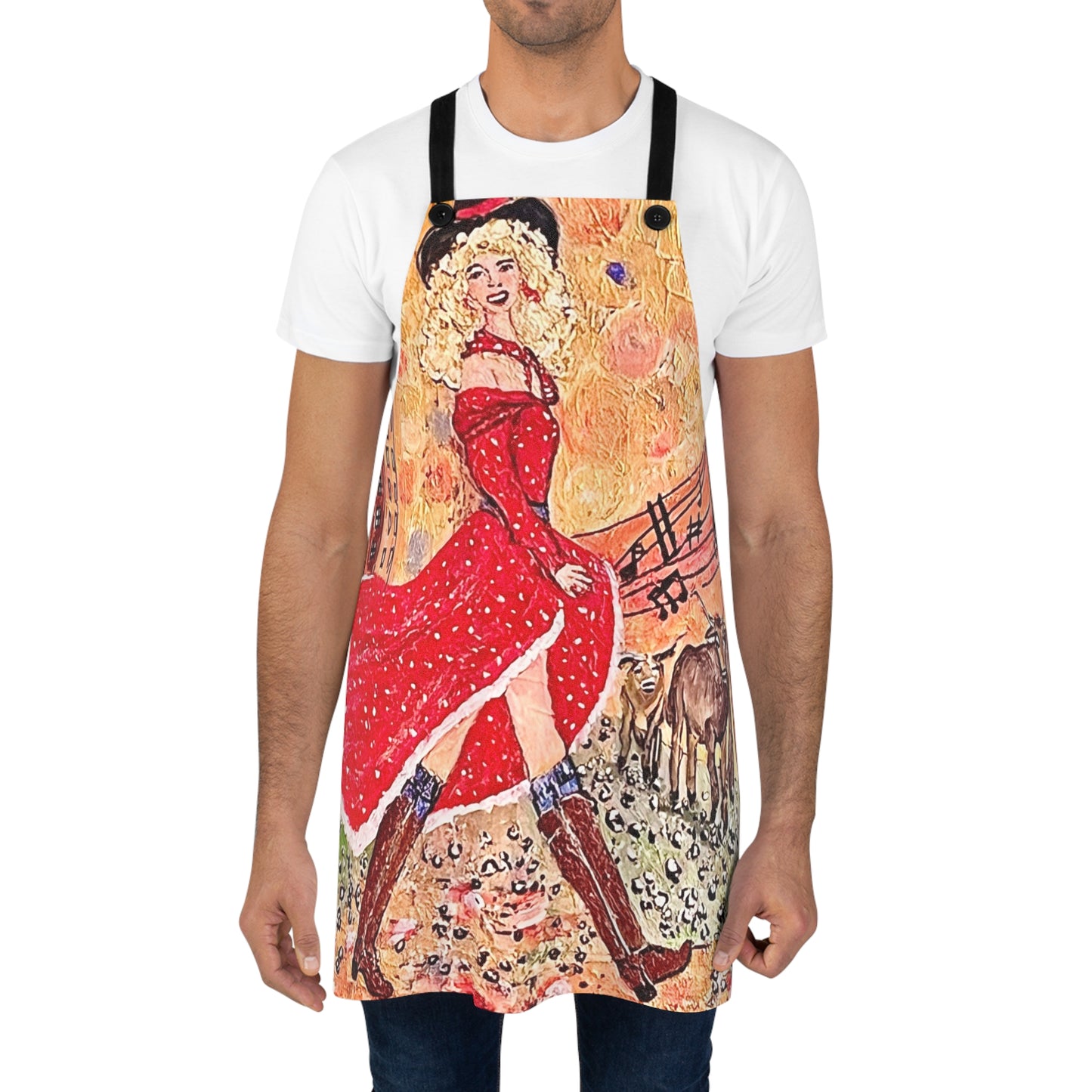 Singing Cowgirl Apron