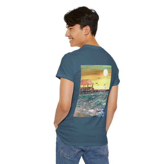 Can't Get Enough of the Coast- Amazing Unisex Heavy Cotton Short Sleeve Tee Shirts!