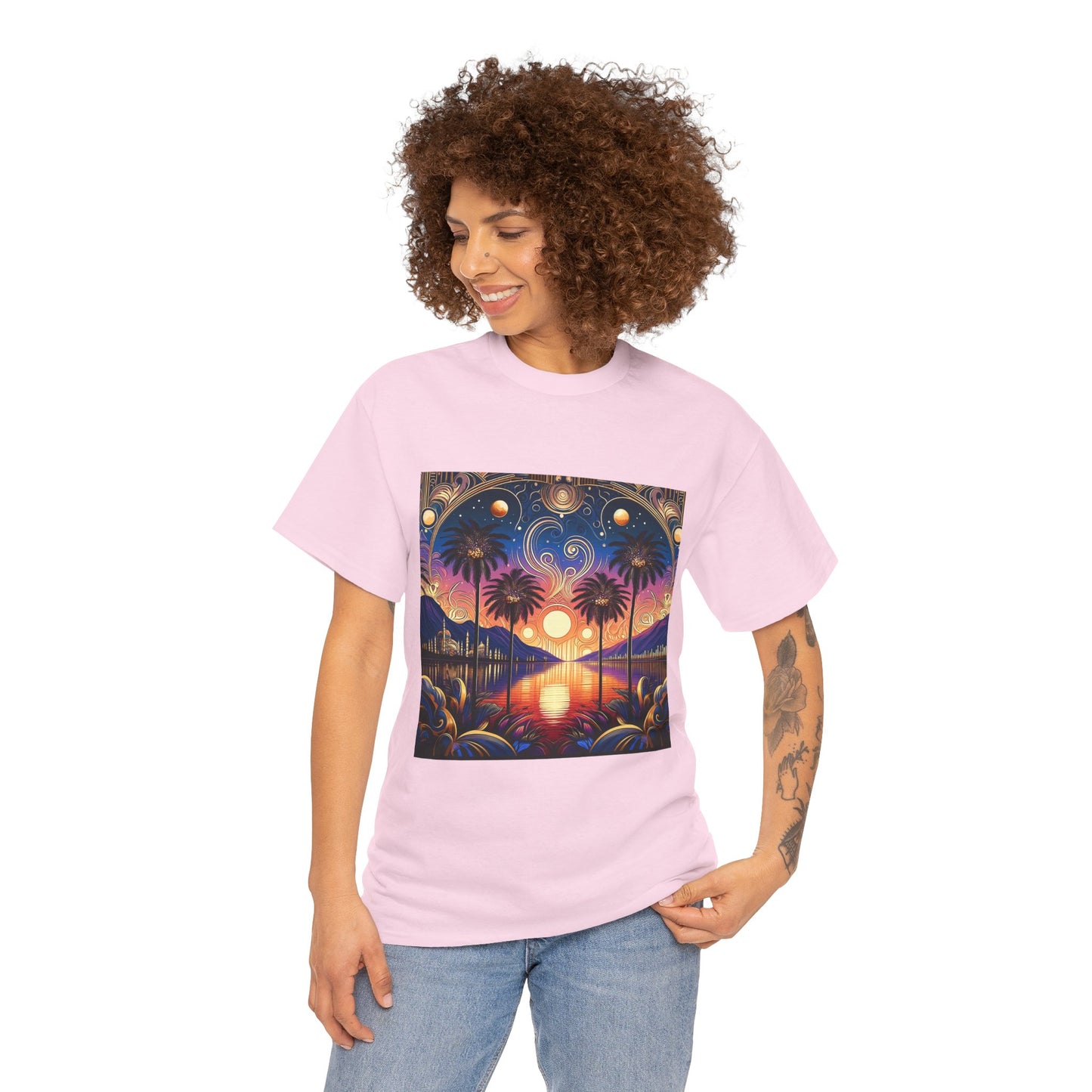 Tropical Dream- Amazing Unisex Heavy Cotton Short Sleeve Tee Shirts!