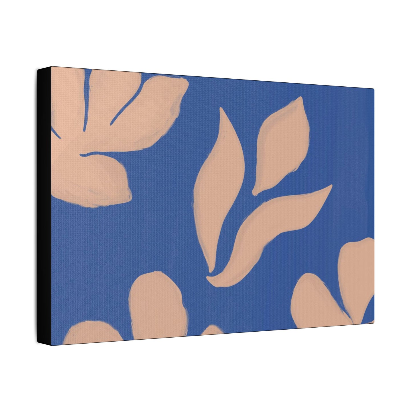 Blowing Leaves- Art- Gallery Wrapped- Satin Stretched Canvas Gallery Wraps - No Frame Needed