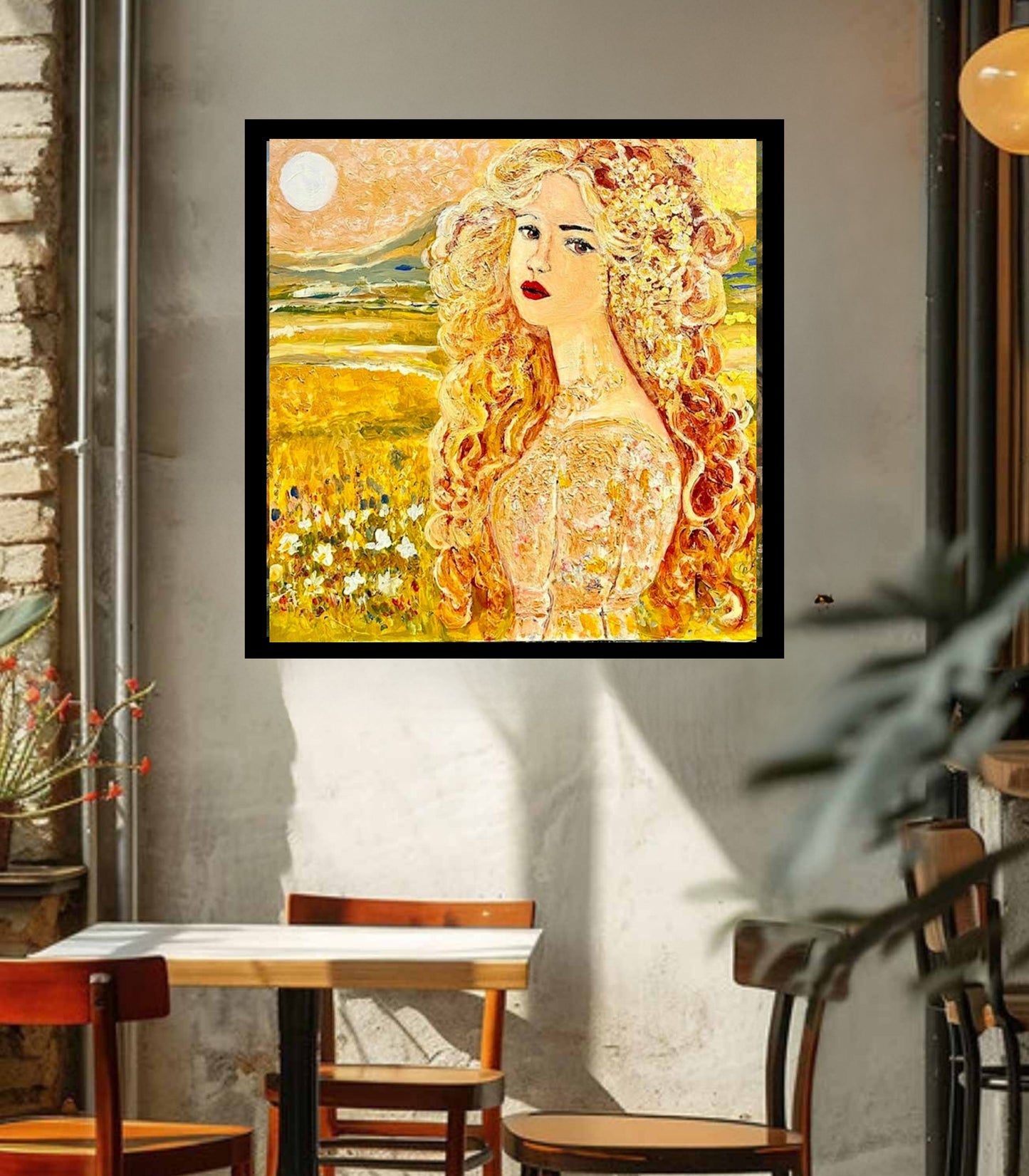 The Queen of Summer- Art Giclee Paper- Wood- Metal- Canvas
