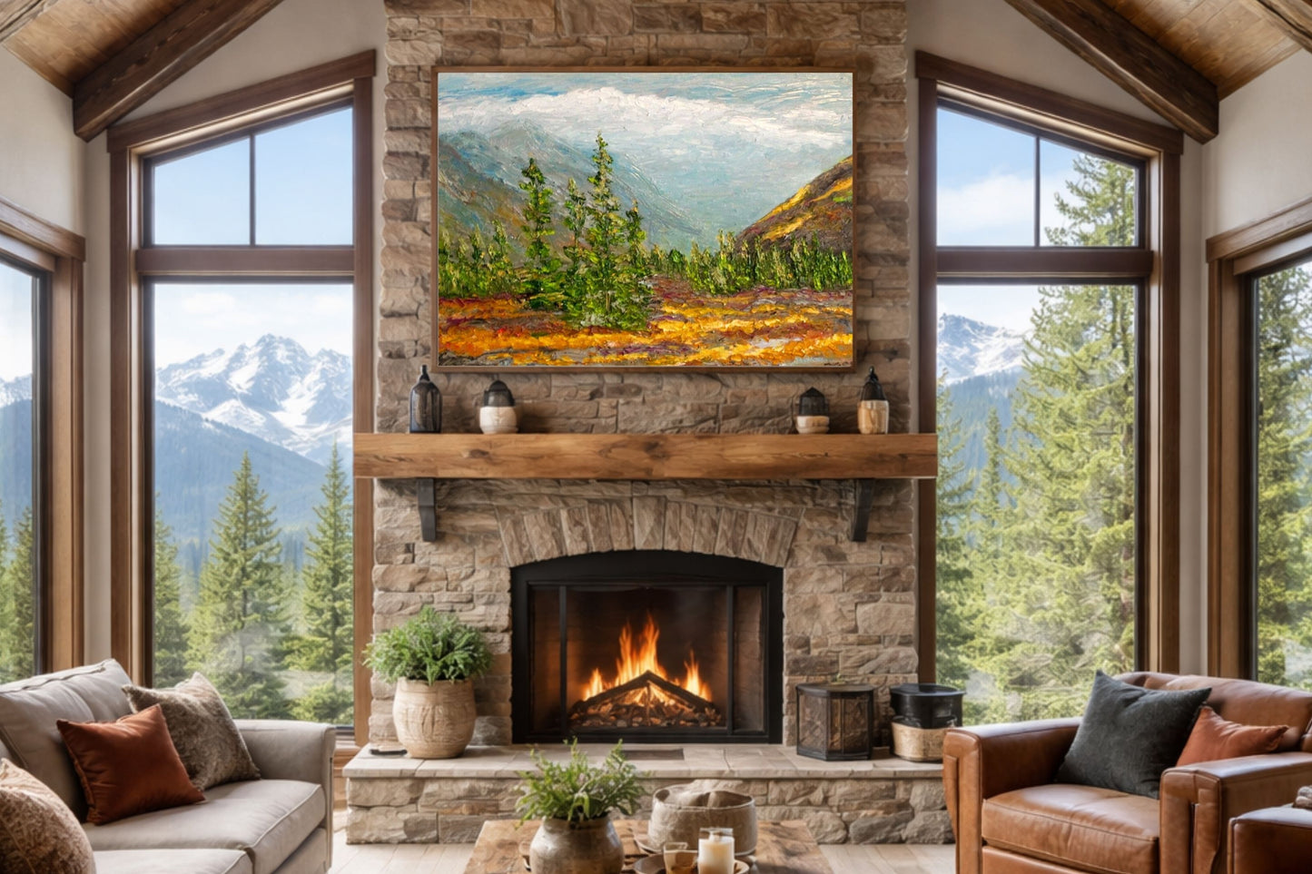 Guanella Pass- Colorado Evening Crown| Rocky Mountain Art| Giclee Paper- Wood- Metal- Canvas