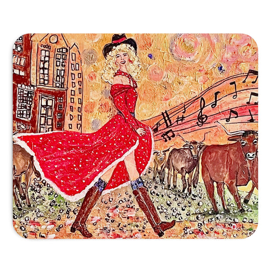 Singing Cowgirl Mousepad