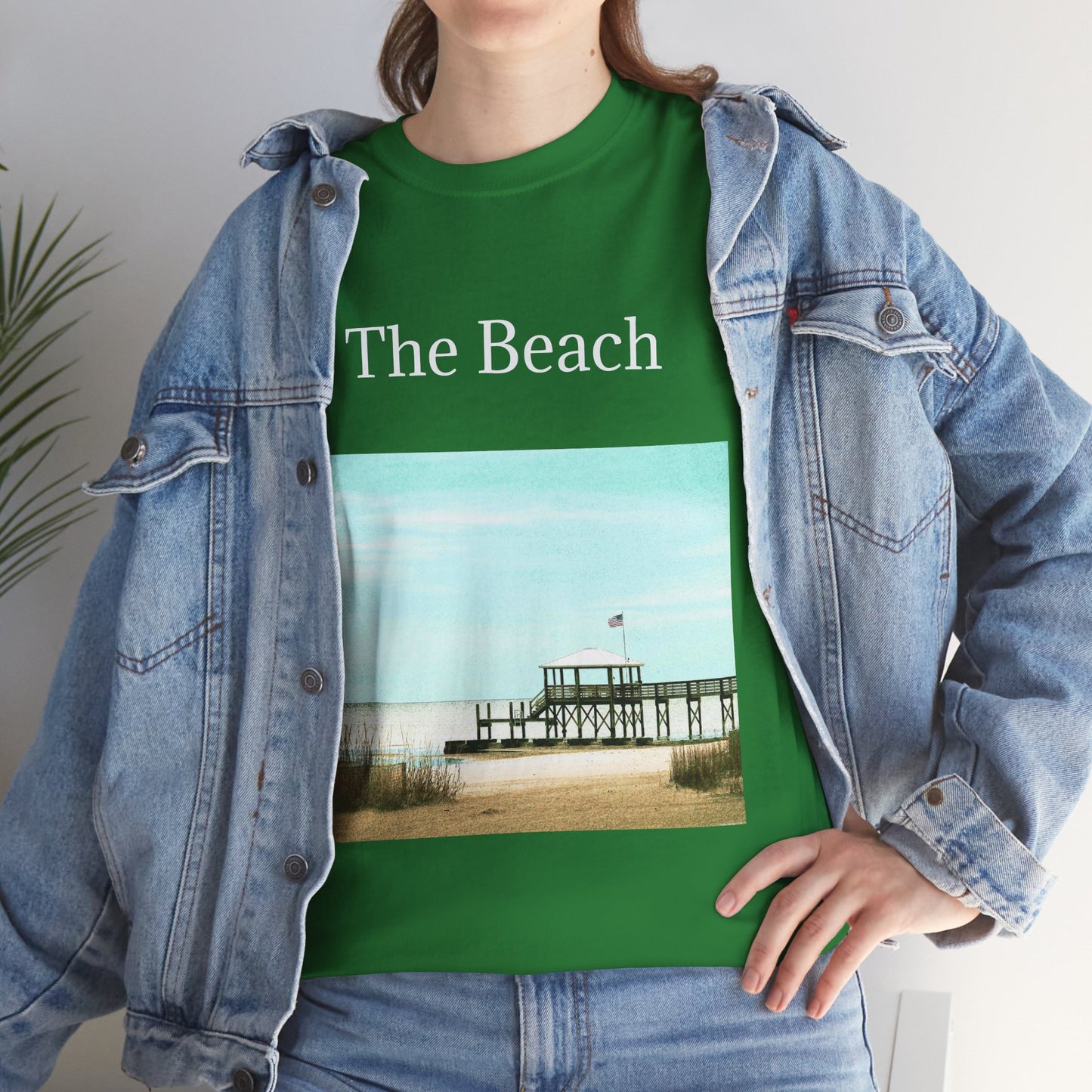The Beach- Amazing Unisex Heavy Cotton Short Sleeve Tee Shirts!