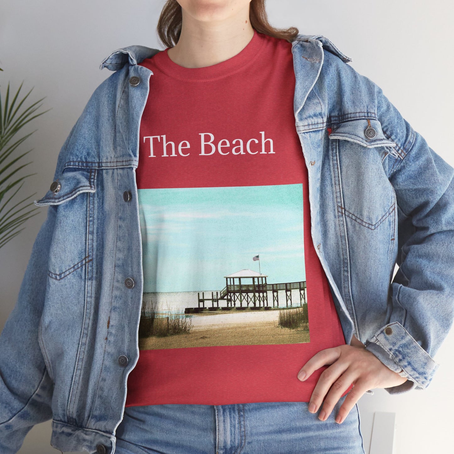 The Beach- Amazing Unisex Heavy Cotton Short Sleeve Tee Shirts!