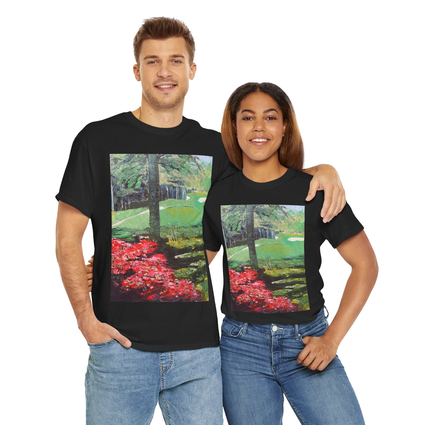 Masters Golf Course- Amazing Unisex Heavy Cotton Short Sleeve Tee Shirts!