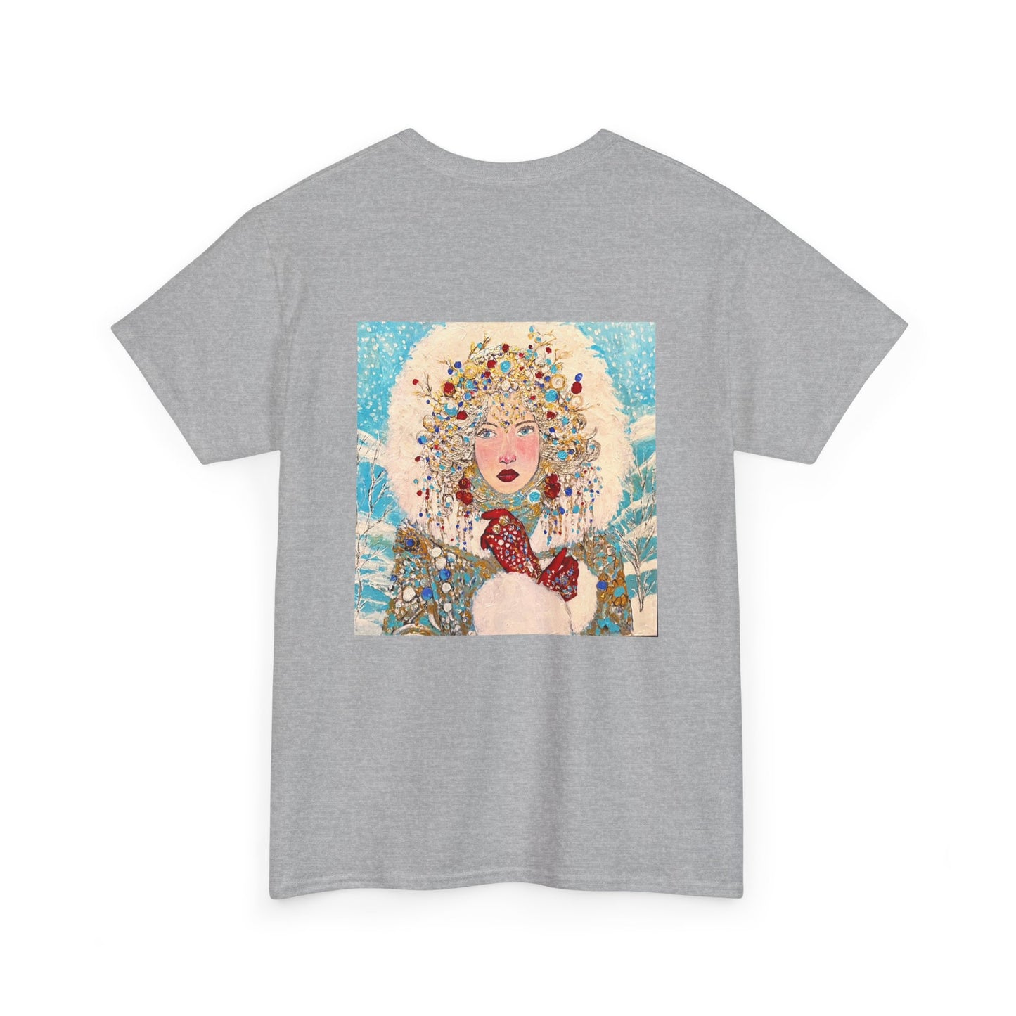 The Queen of Winter - Amazing Quality Unisex Heavy Cotton Short Sleeve Tee Shirts!