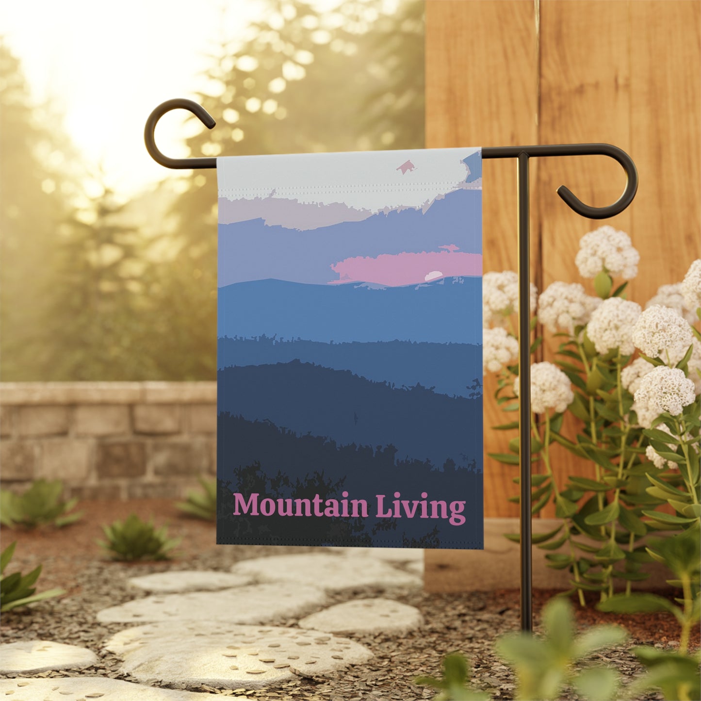Mountain Living Garden & House Banner