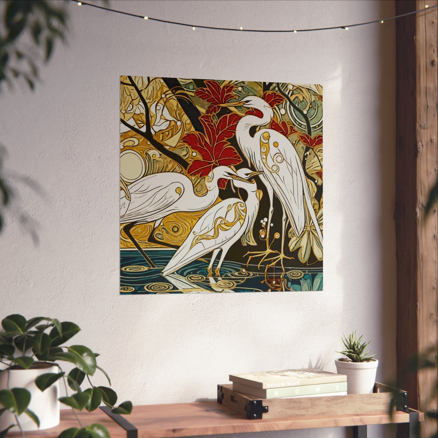 Gorgeous Birds- Art- Giclée Technique Fine Art Posters- No Frame