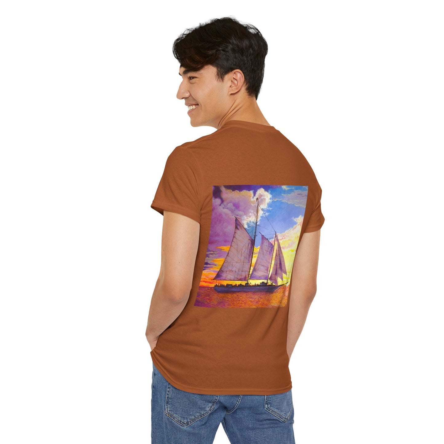 Smooth Sailing- Amazing Unisex Heavy Cotton Short Sleeve Tee Shirts!