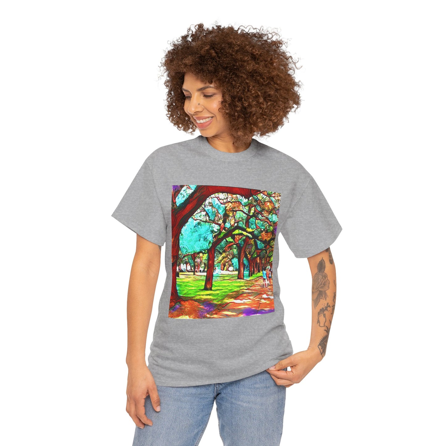 Savannah Walk -Amazing Unisex Heavy Cotton Short Sleeve Tee Shirts!