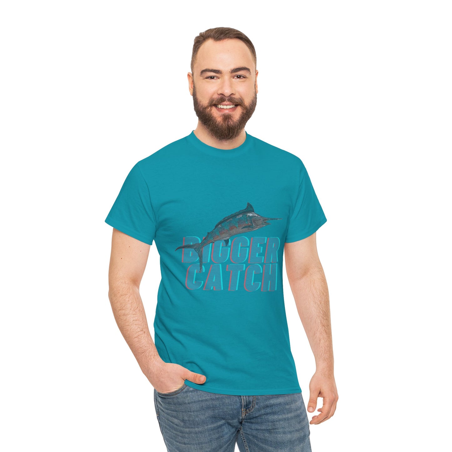 Big Catch - Amazing Unisex Heavy Cotton Short Sleeve Tee Shirts!