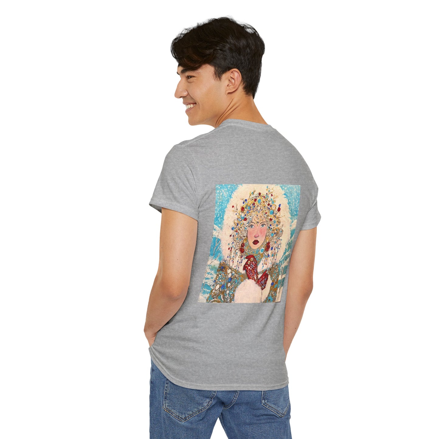 The Queen of Winter - Amazing Quality Unisex Heavy Cotton Short Sleeve Tee Shirts!