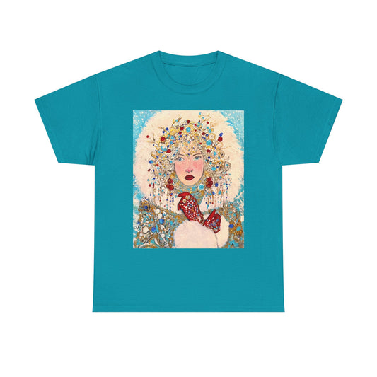 The Queen of Winter - Amazing Unisex Heavy Cotton Tee