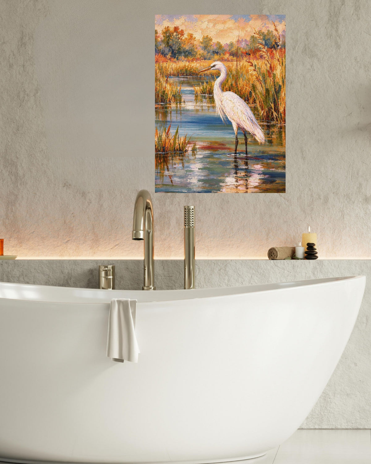 Glory Egret| Birds. Prints, Canvas, Wood, or Metal Art