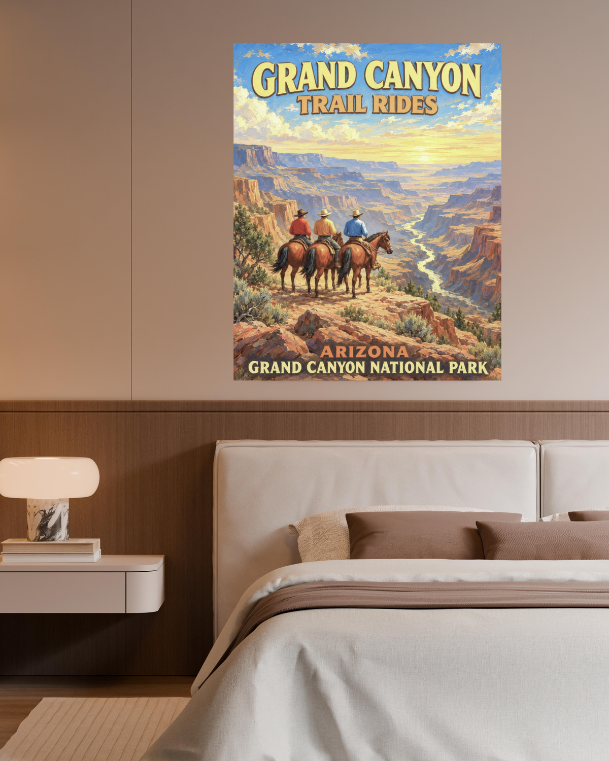 Grand Canyon Trail Rides| Prints, Canvas, Wood, or Metal Art