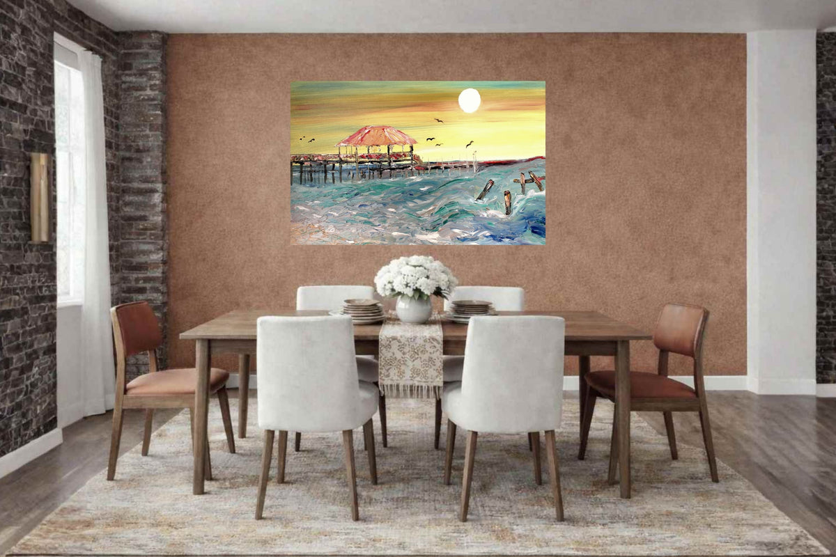 Can't Get Enough of The Mississippi Gulf Coast-Giclee Paper- Wood- Metal- Canvas
