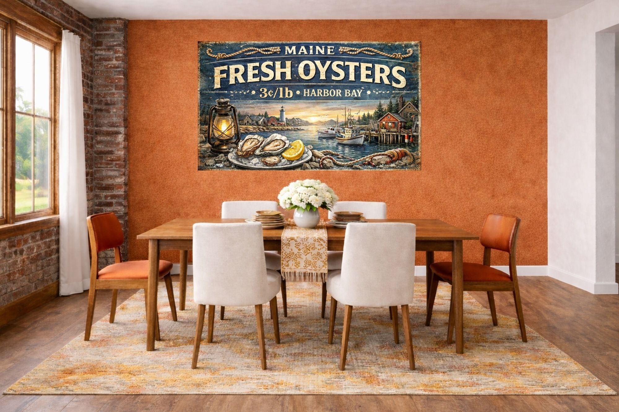 Fresh Oysters from Harbor Bay Art| Canvas Prints - Giclee on Paper - Wood And Metal Panels