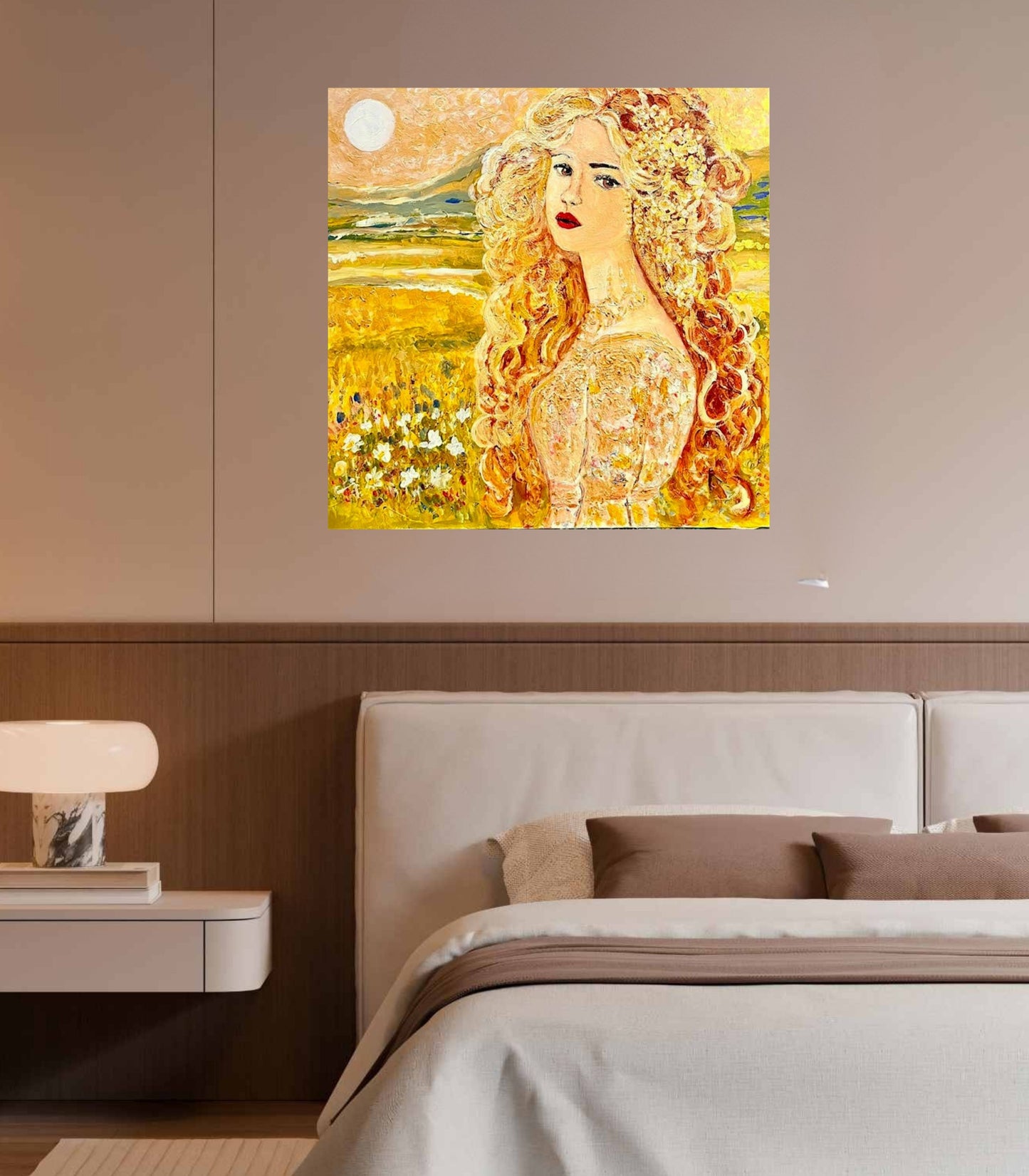 The Queen of Summer- Art Giclee Paper- Wood- Metal- Canvas