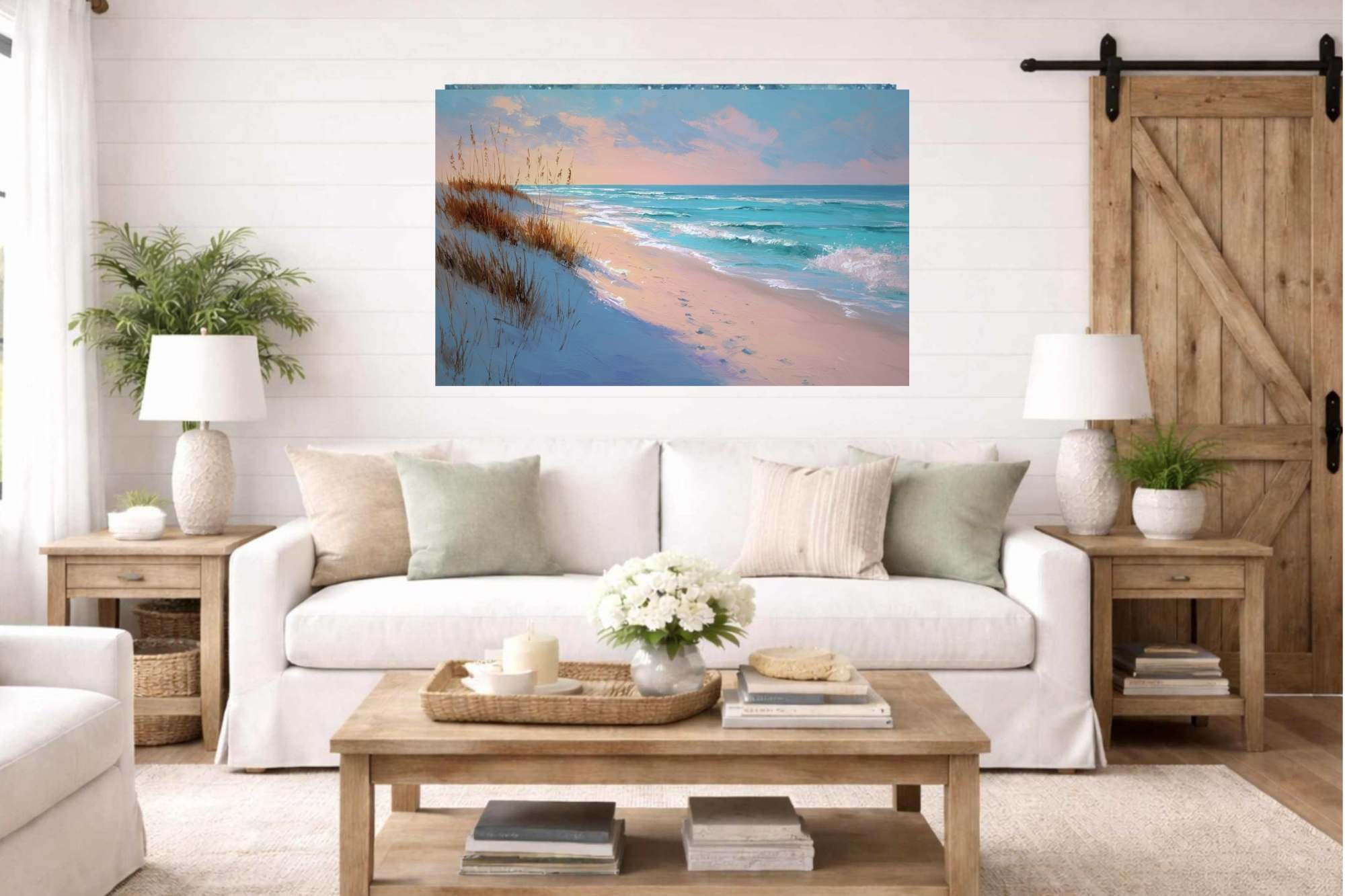 Moody Shores | Coastal Print| Beach Wall Art | Ocean Landscape Print | Giclée on Paper, Canvas, Wood, Metal