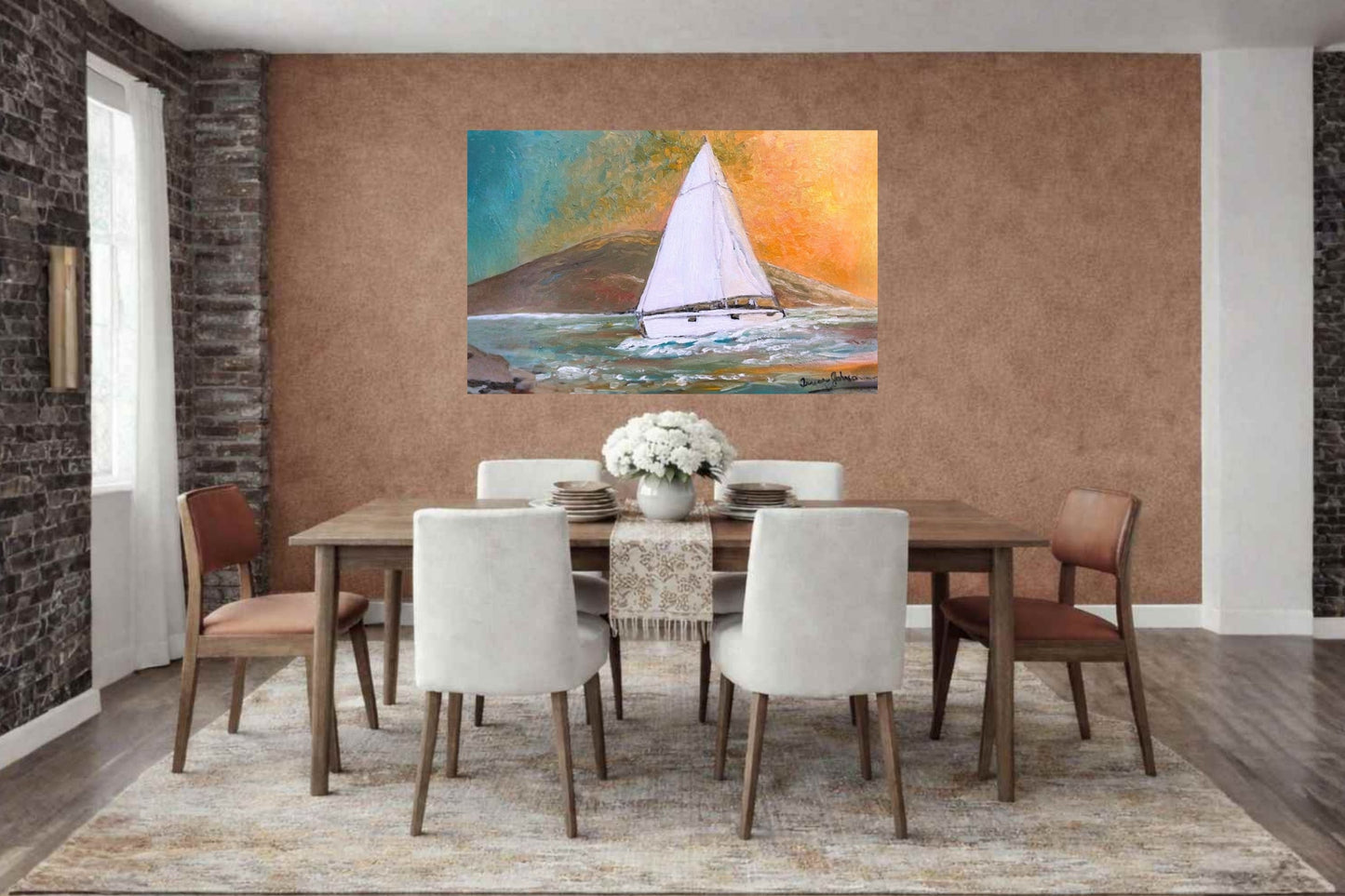 Evening Passage | Print of Teresa Johnson Original | Giclee Paper - Wood - Metal - Canvas