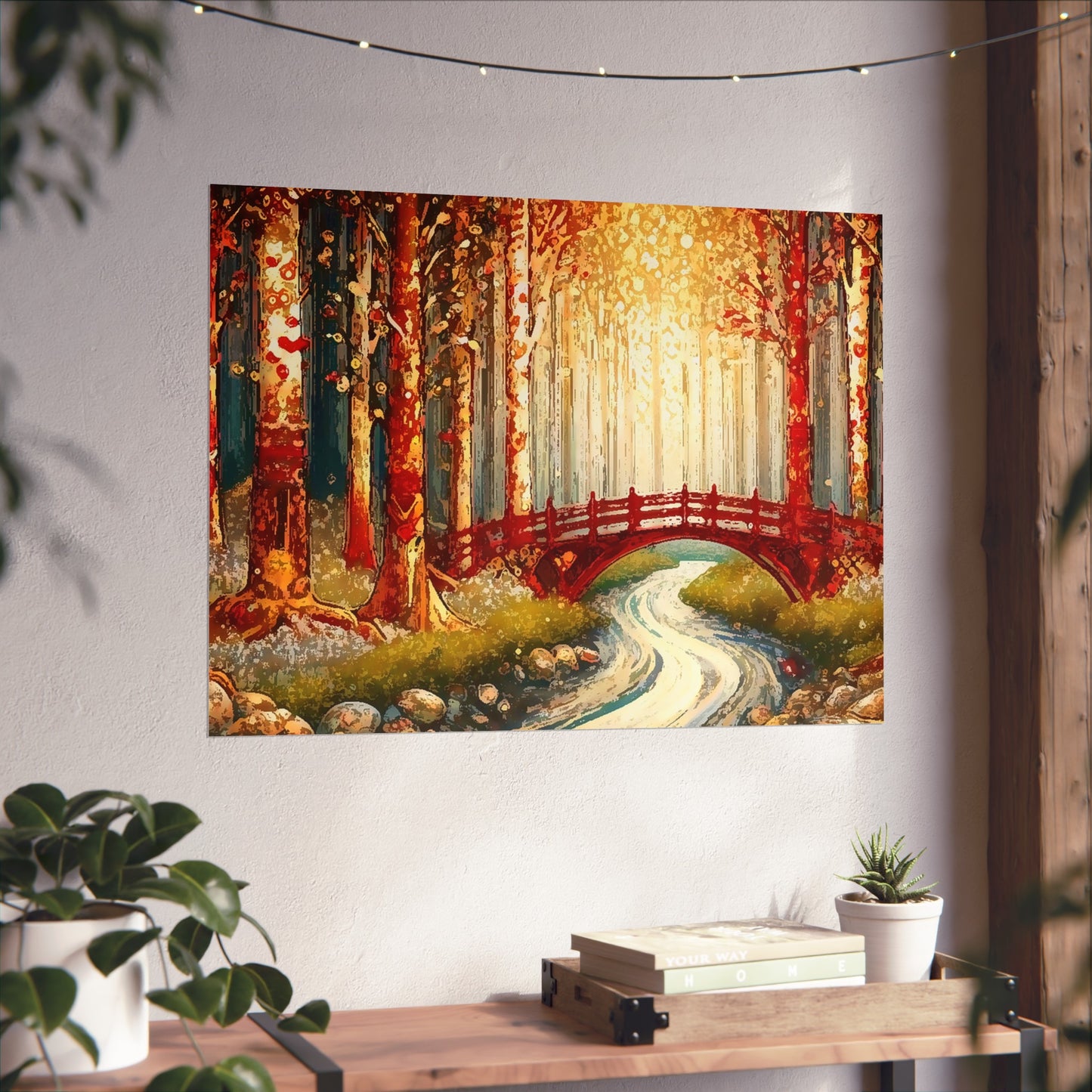 Magical Forest- Art- Giclée Technique Fine Art Posters- No Frame