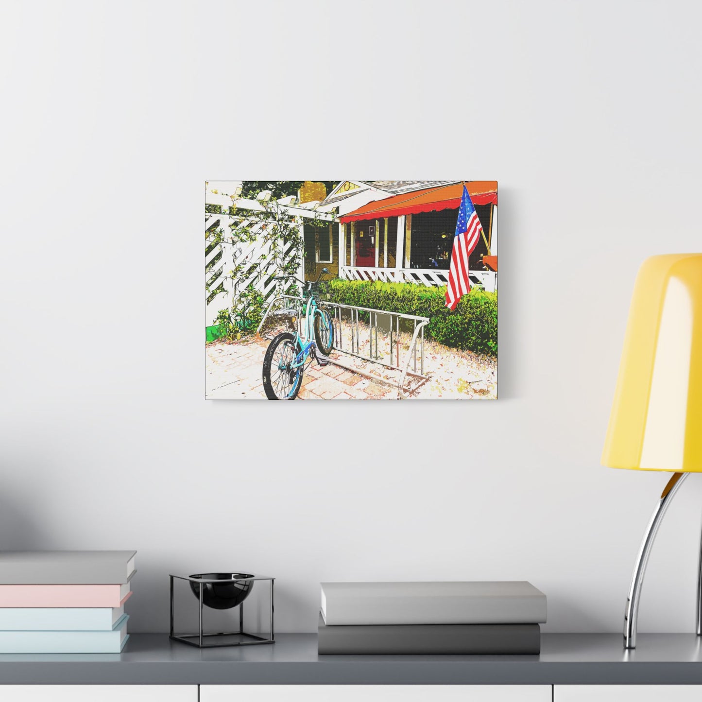 Weekend Holiday- Art- Gallery Wrapped- Satin Stretched Canvas Gallery Wraps - No Frame Needed