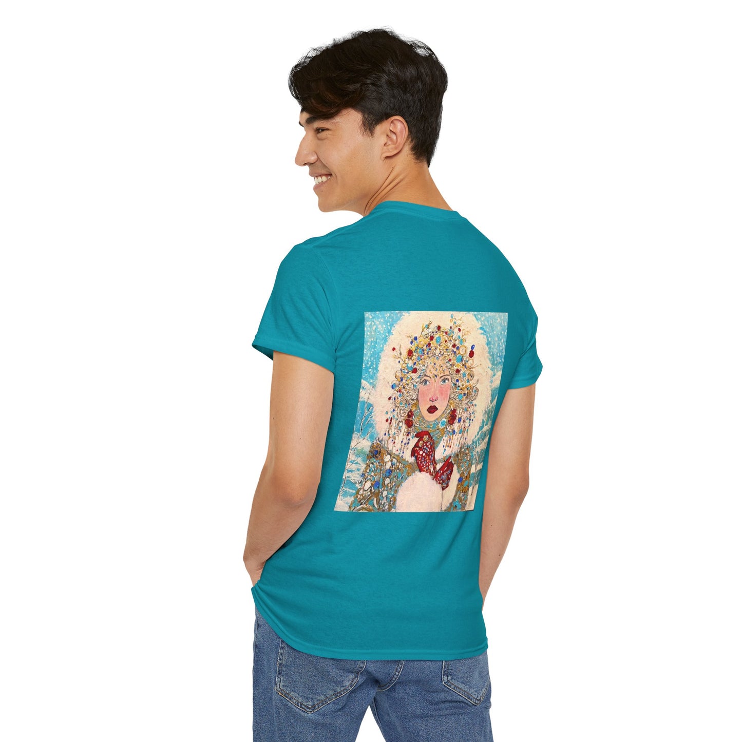 The Queen of Winter - Amazing Quality Unisex Heavy Cotton Short Sleeve Tee Shirts!
