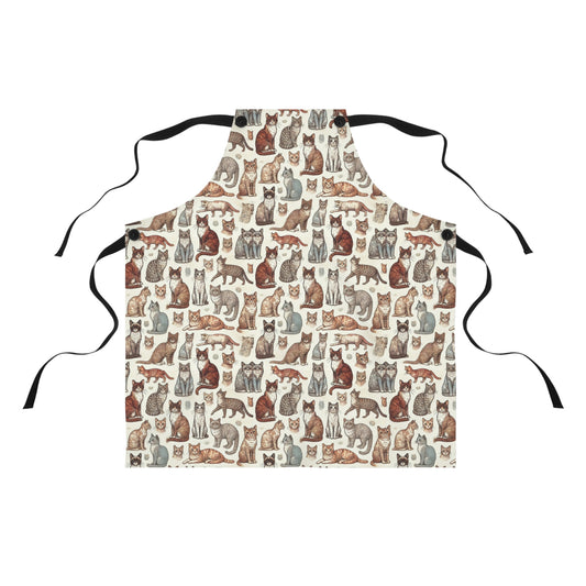 Kittens and Cats-Apron