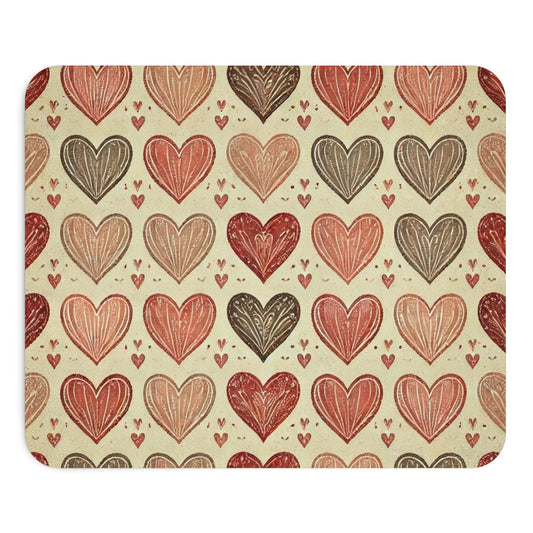 Valentine Hearts Mousepad
