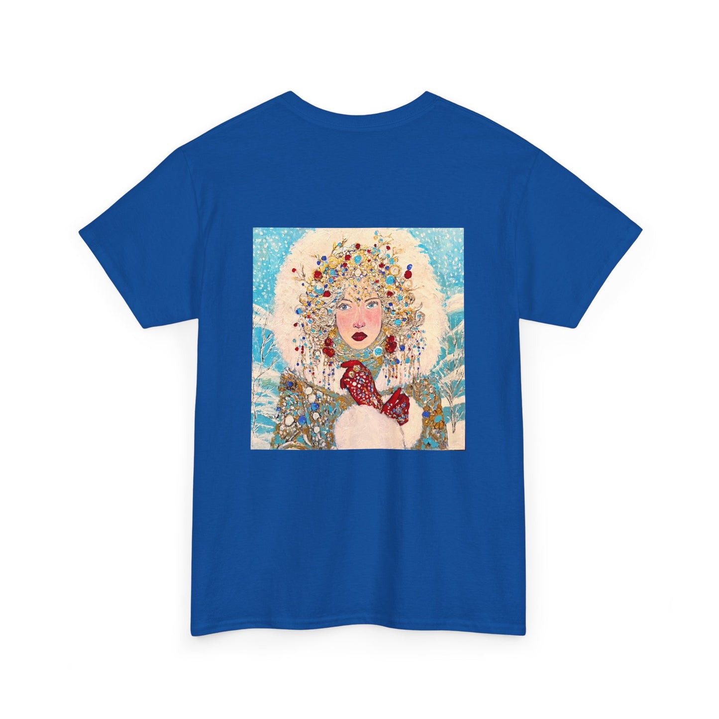 The Queen of Winter - Amazing Quality Unisex Heavy Cotton Short Sleeve Tee Shirts!