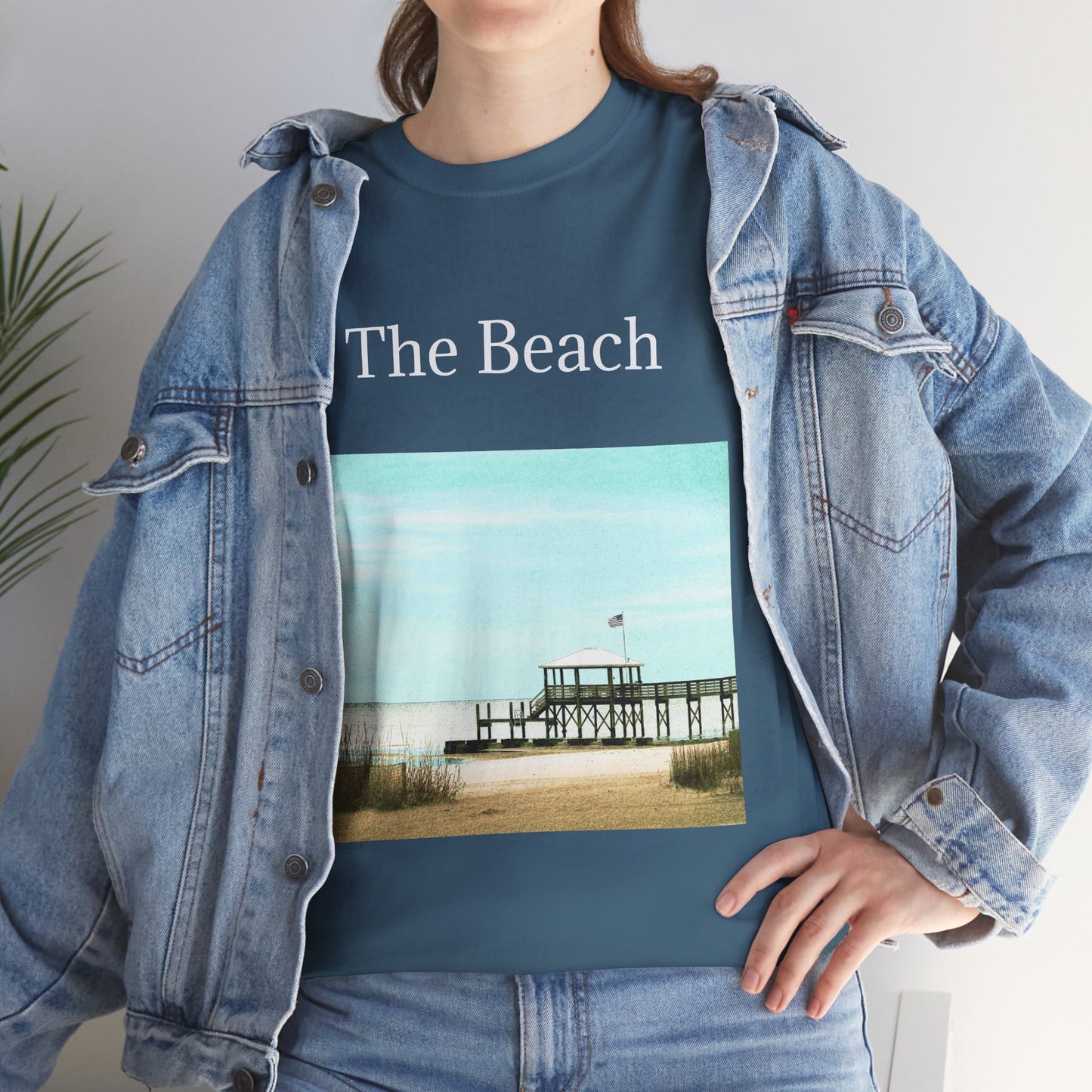 The Beach- Amazing Unisex Heavy Cotton Short Sleeve Tee Shirts!