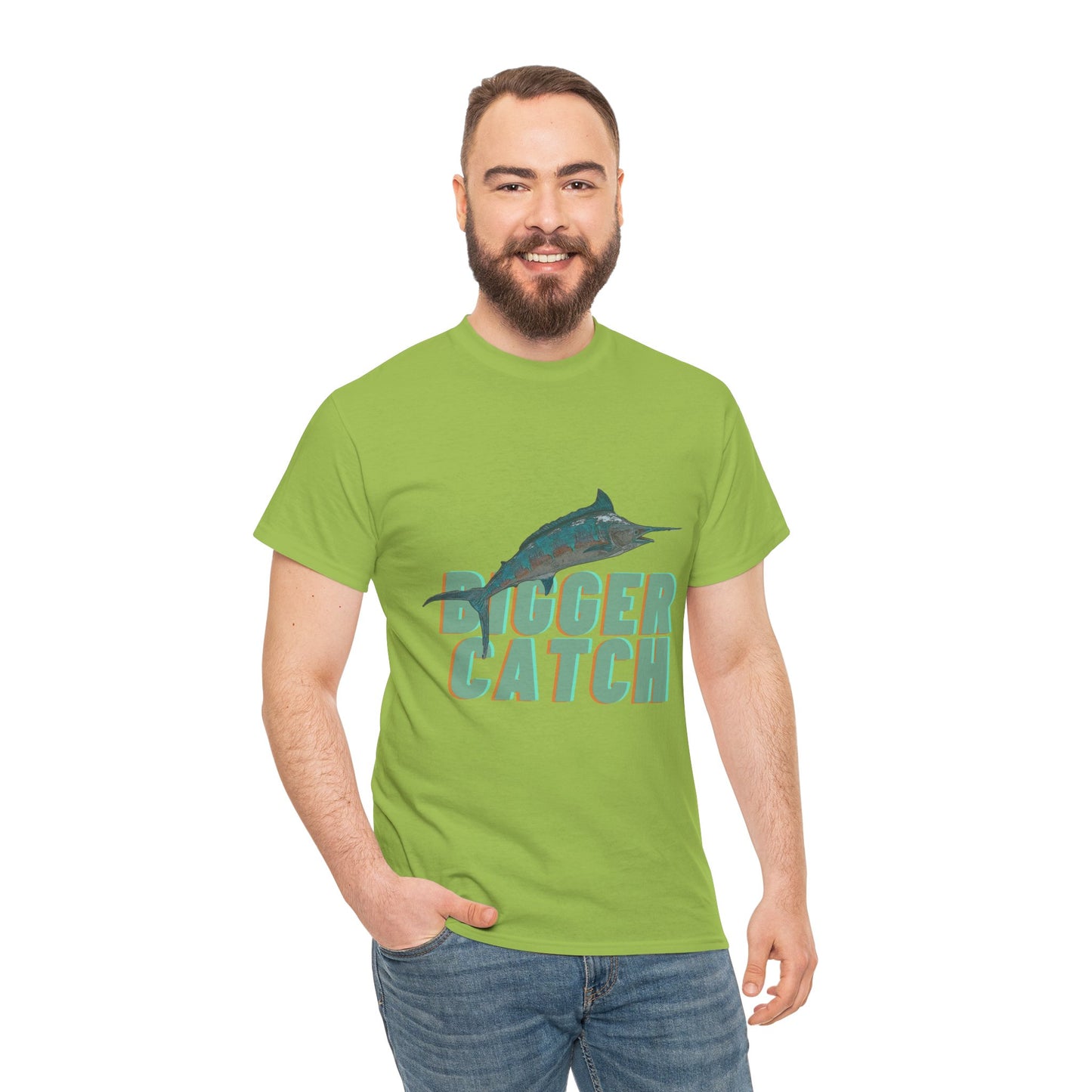 Big Catch - Amazing Unisex Heavy Cotton Short Sleeve Tee Shirts!