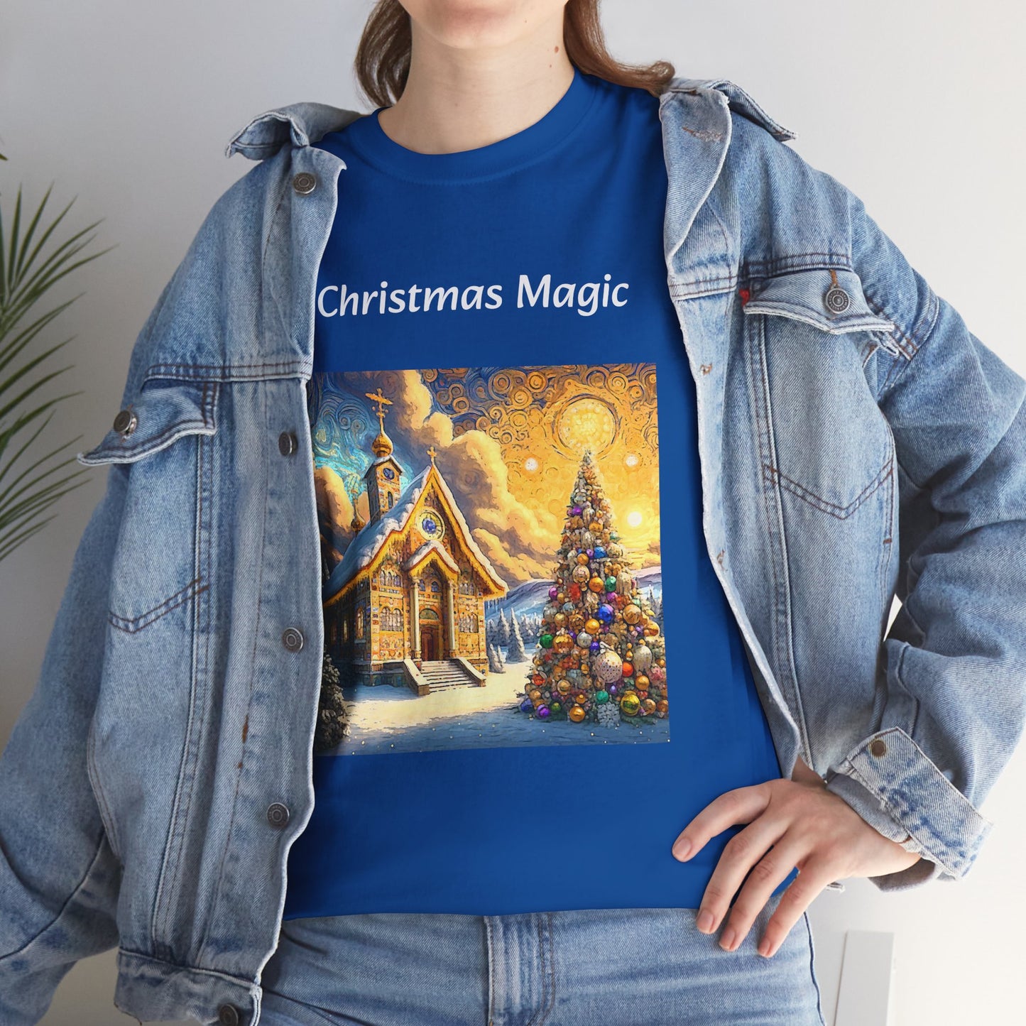 Magic Christmas Amazing Unisex Heavy Cotton Short Sleeve Tee Shirts!