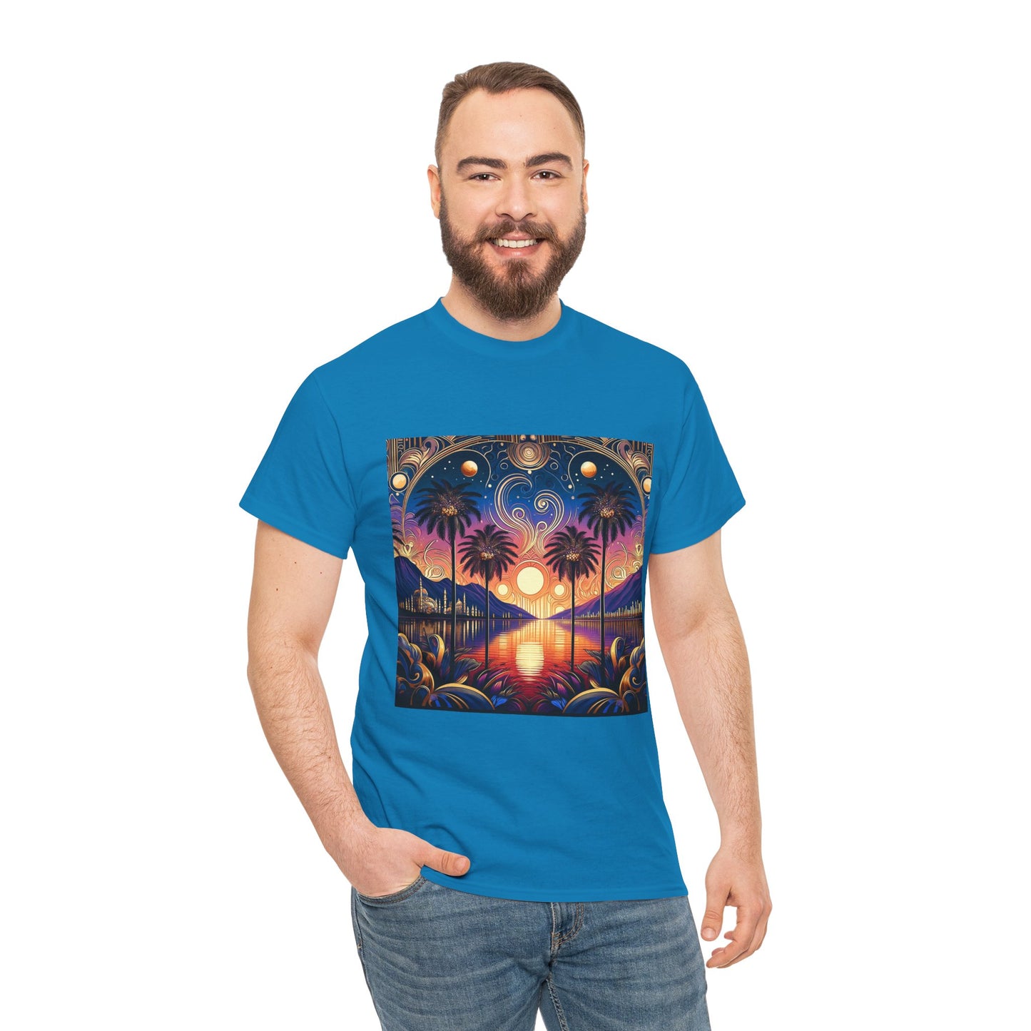 Tropical Dream- Amazing Unisex Heavy Cotton Short Sleeve Tee Shirts!