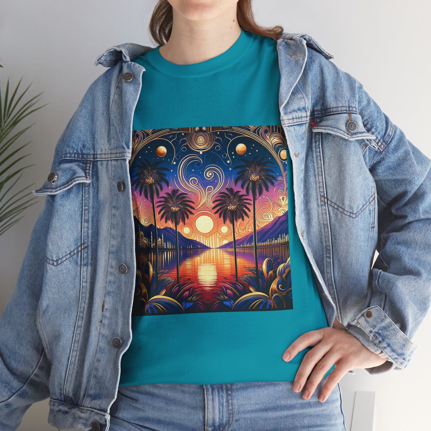 Tropical Dream- Amazing Unisex Heavy Cotton Short Sleeve Tee Shirts!