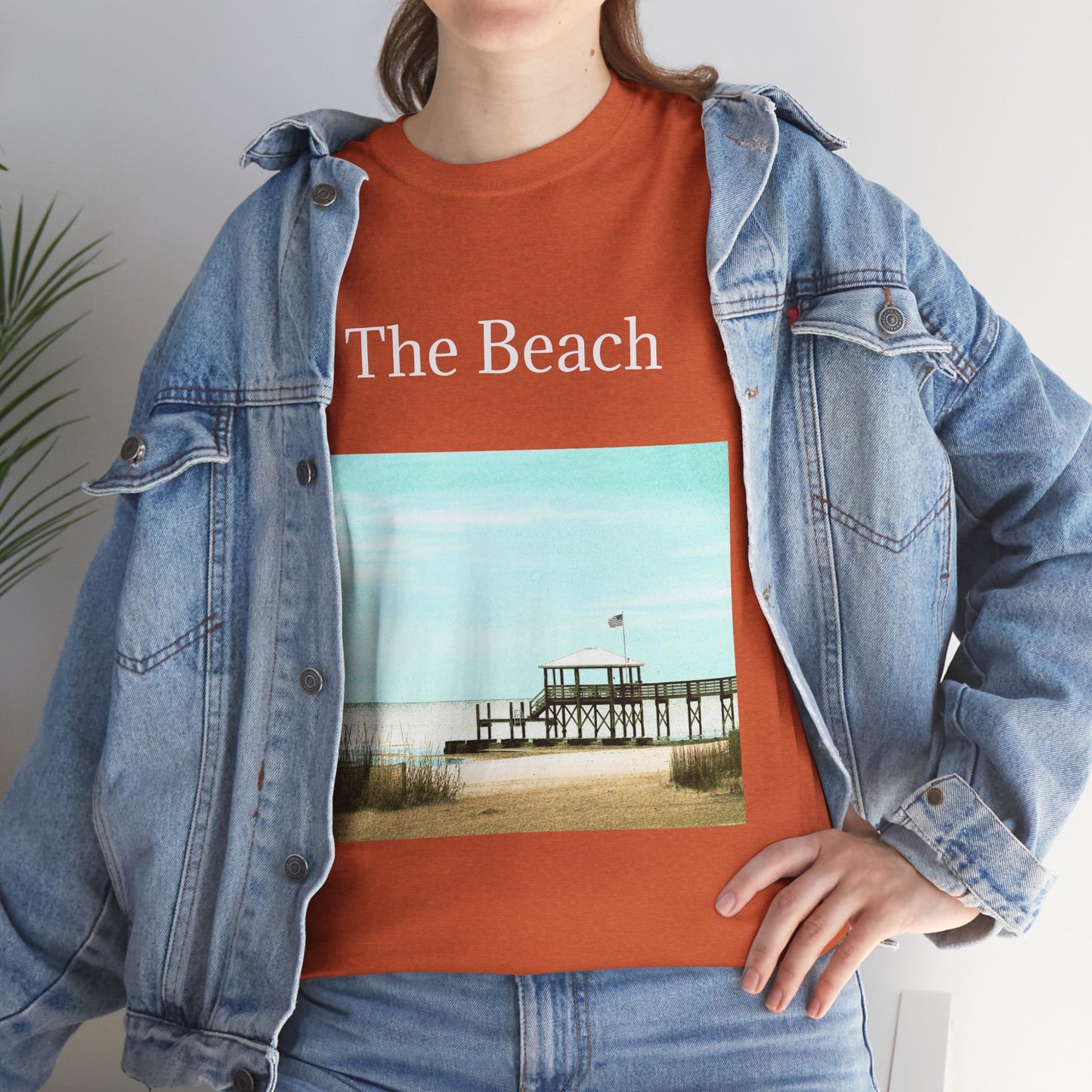 The Beach- Amazing Unisex Heavy Cotton Short Sleeve Tee Shirts!
