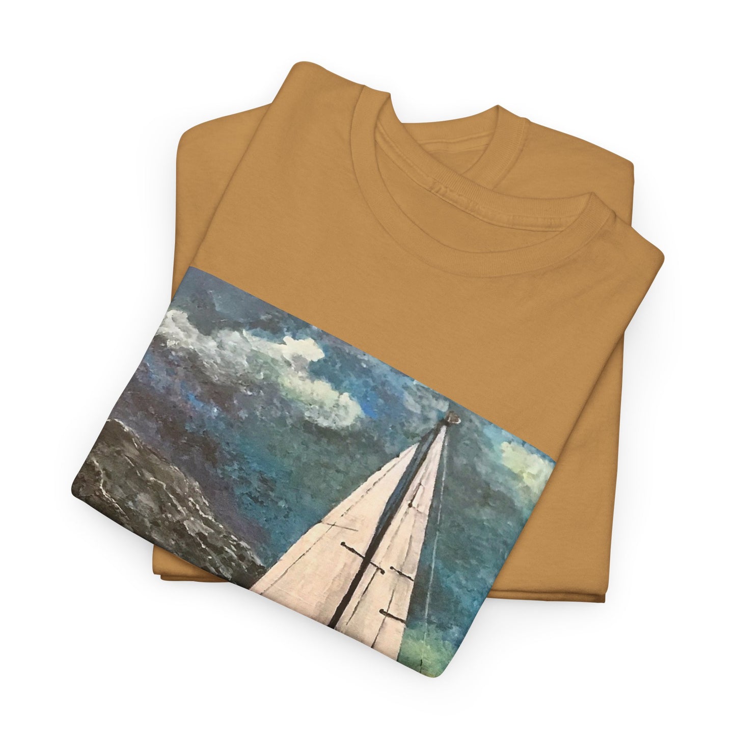 Tropical Sailing - Amazing Unisex Heavy Cotton Short Sleeve Tee Shirts!
