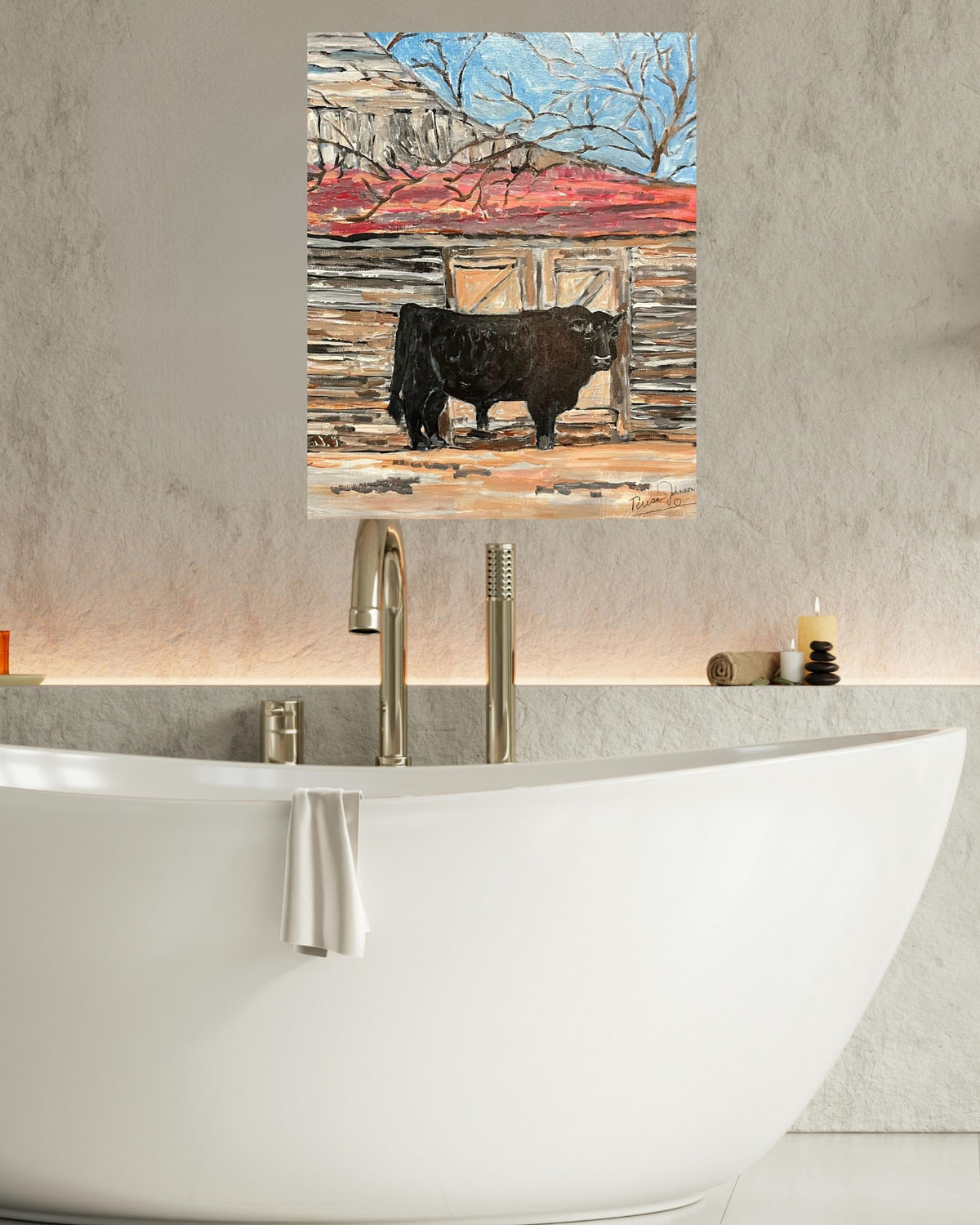 Hershel, The Prize Bull-Animal-Prints, Canvas, Wood, or Metal Art