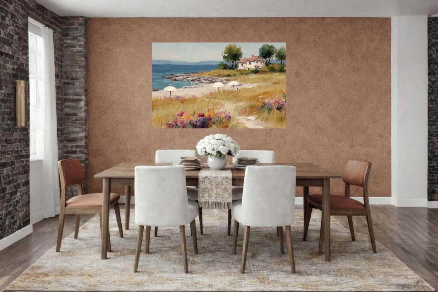 Private Paradise| Tropical Print| Coastal Beach| Giclee on Canvas, Wood, Metal, Fine Art Paper