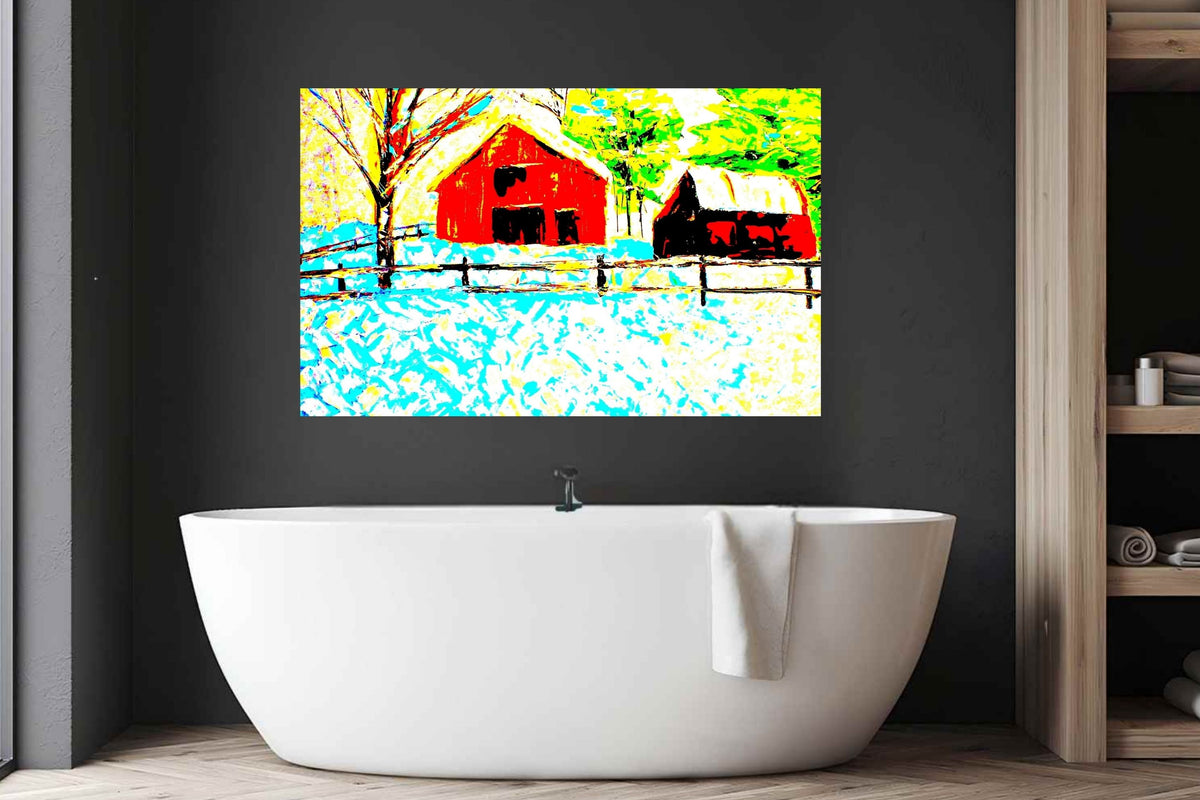Forsyth Barns| Giclee Paper- Wood- Metal- Canvas
