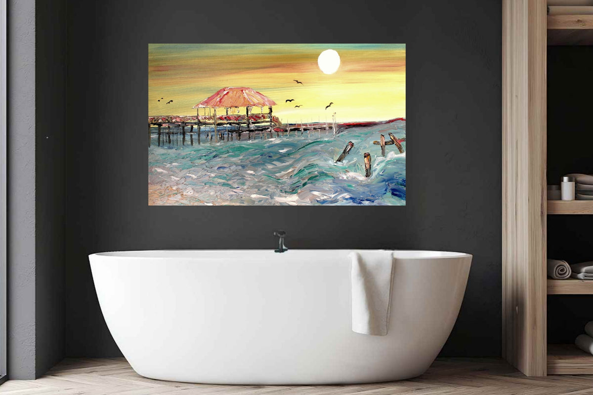Can't Get Enough of The Mississippi Gulf Coast-Giclee Paper- Wood- Metal- Canvas