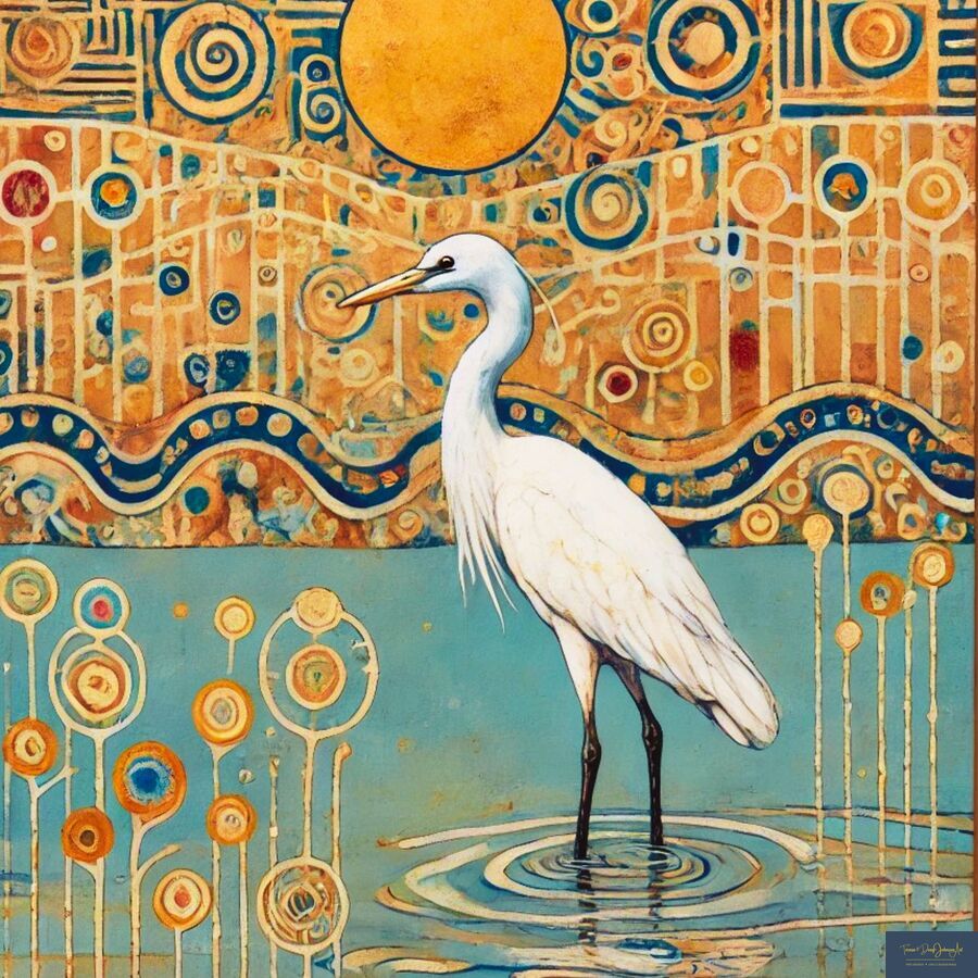 Glory Egret| Birds. Prints, Canvas, Wood, or Metal Art