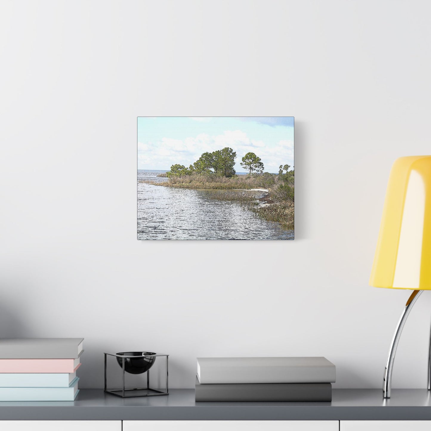 Going Coastal Florida Art- Gallery Wrapped- Satin Stretched Canvas Gallery Wraps - No Frame Needed