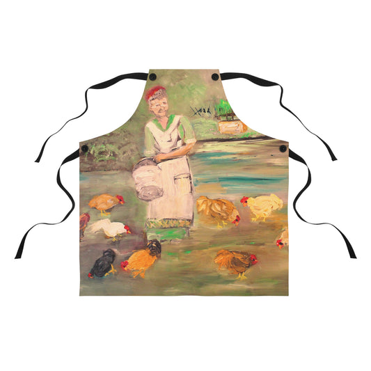 Feeding the Chickens - Apron