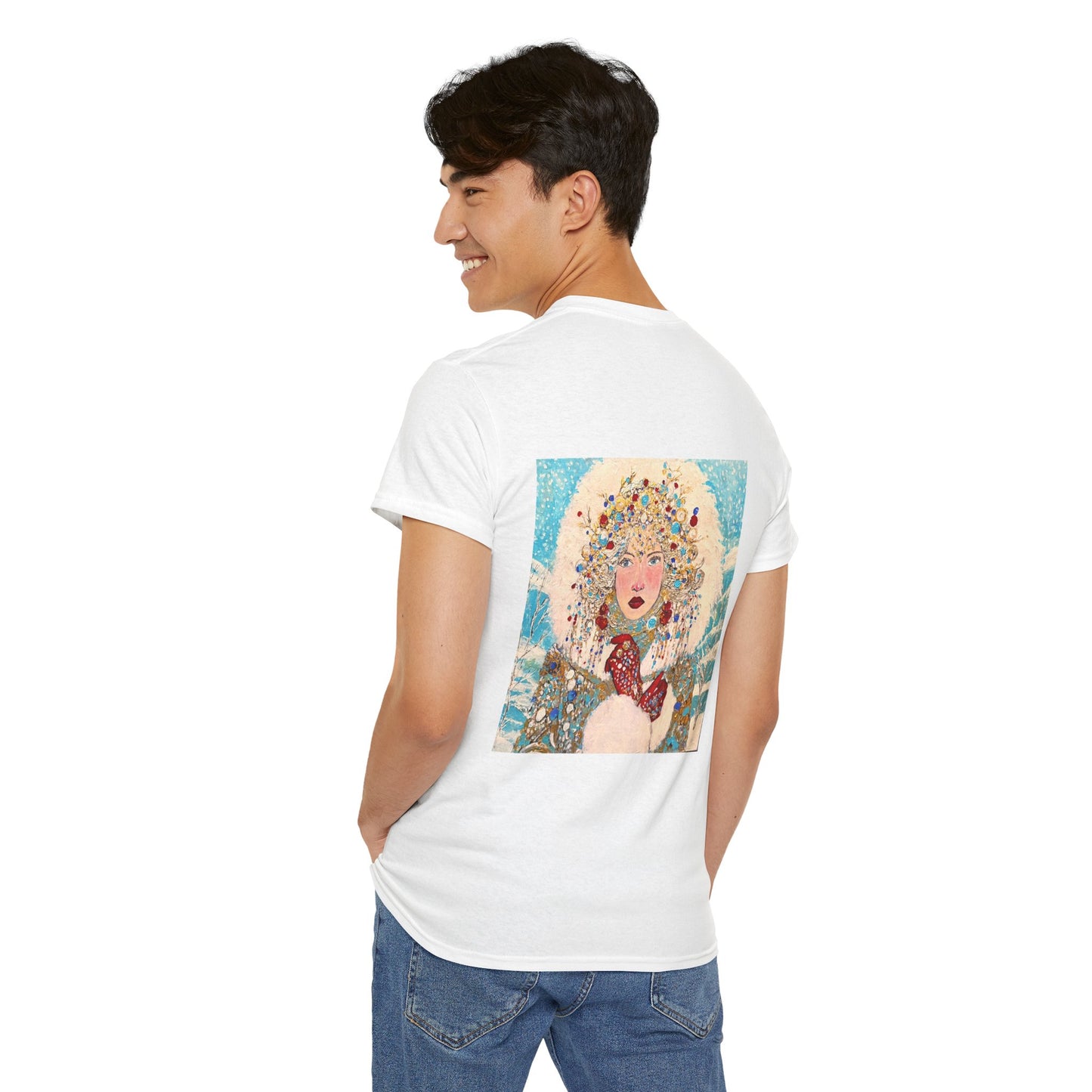 The Queen of Winter - Amazing Quality Unisex Heavy Cotton Short Sleeve Tee Shirts!