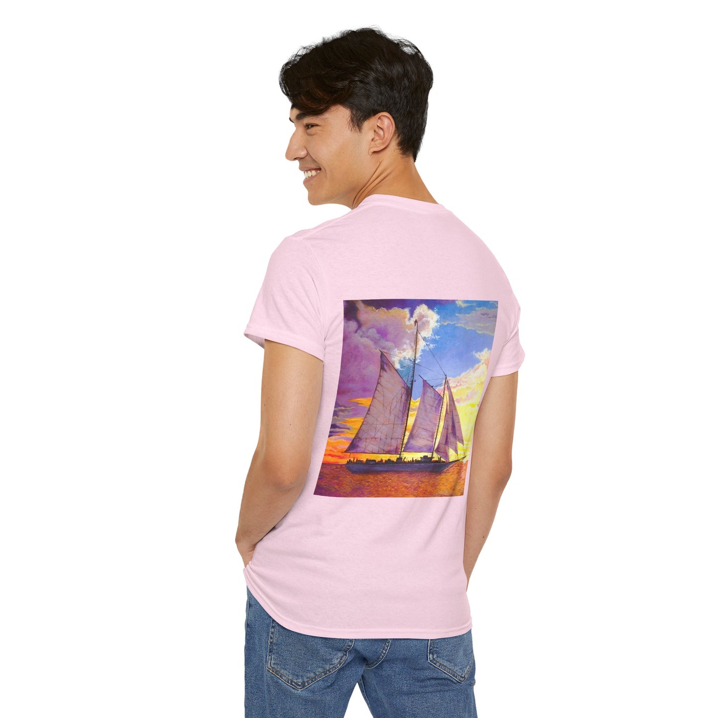 Smooth Sailing- Amazing Unisex Heavy Cotton Short Sleeve Tee Shirts!