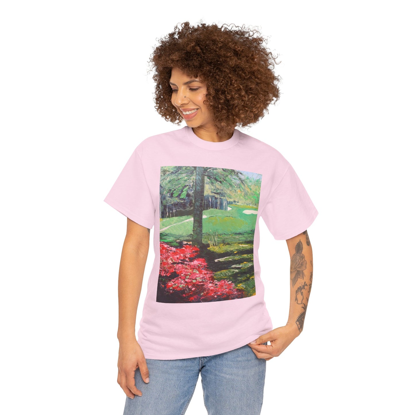 Masters Golf Course- Amazing Unisex Heavy Cotton Short Sleeve Tee Shirts!